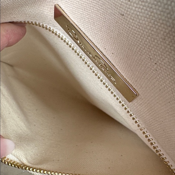 Oscar de la Renta Floral Printed Canvas Tote Bag – Ivory/White - Picture 14 of 15